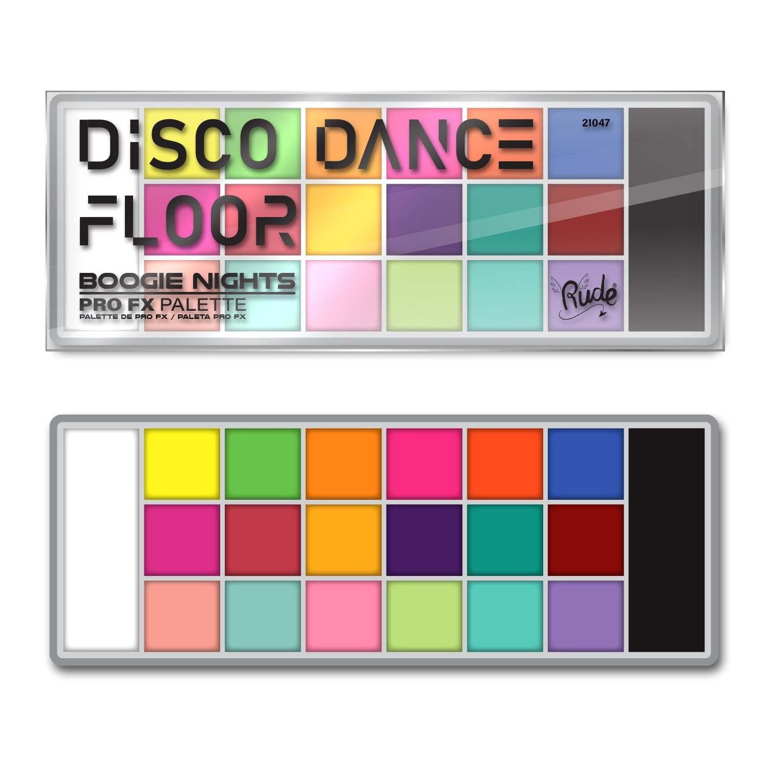 RUDE Disco Dance Floor Pro FX Palette - Boogie Nights RUDE Disco Dance Floor Pro FX Palette - Boogie Nights