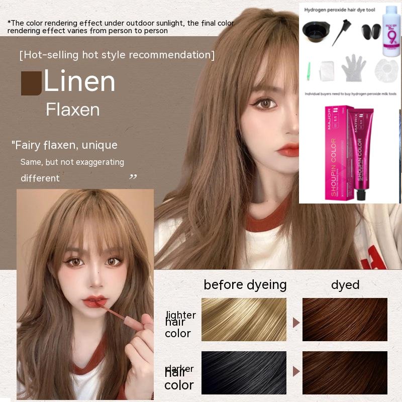 Ammonia-free Hair Color Paste Monochrome Paste Cover White Hair Multi-segment Color One-step Black Tea Gray Blue Black Hair Dye Ammonia-free Hair Color Paste Monochrome Paste Cover White Hair Multi-segment Color One-step Black Tea Gray Blue Black Hair Dye