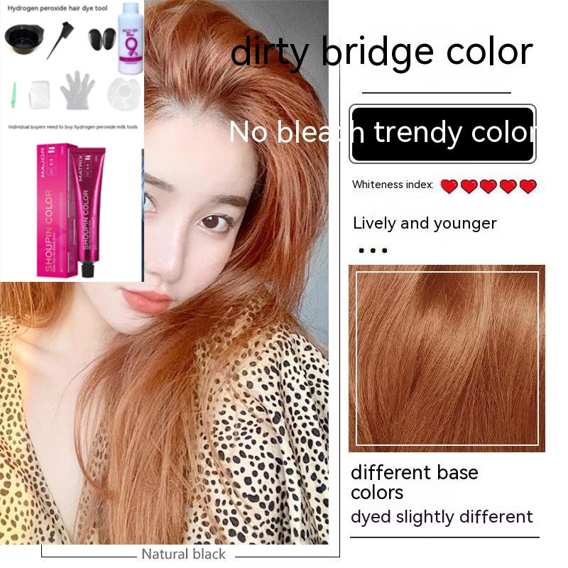 Ammonia-free Hair Color Paste Monochrome Paste Cover White Hair Multi-segment Color One-step Black Tea Gray Blue Black Hair Dye Ammonia-free Hair Color Paste Monochrome Paste Cover White Hair Multi-segment Color One-step Black Tea Gray Blue Black Hair Dye