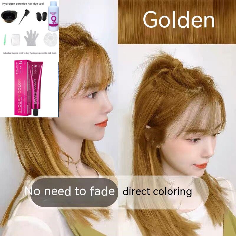 Ammonia-free Hair Color Paste Monochrome Paste Cover White Hair Multi-segment Color One-step Black Tea Gray Blue Black Hair Dye Ammonia-free Hair Color Paste Monochrome Paste Cover White Hair Multi-segment Color One-step Black Tea Gray Blue Black Hair Dye