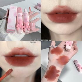 Tender Color Lip Lacquer Soft Fog Matte (Option: 04 Ten Degrees Red Brown)