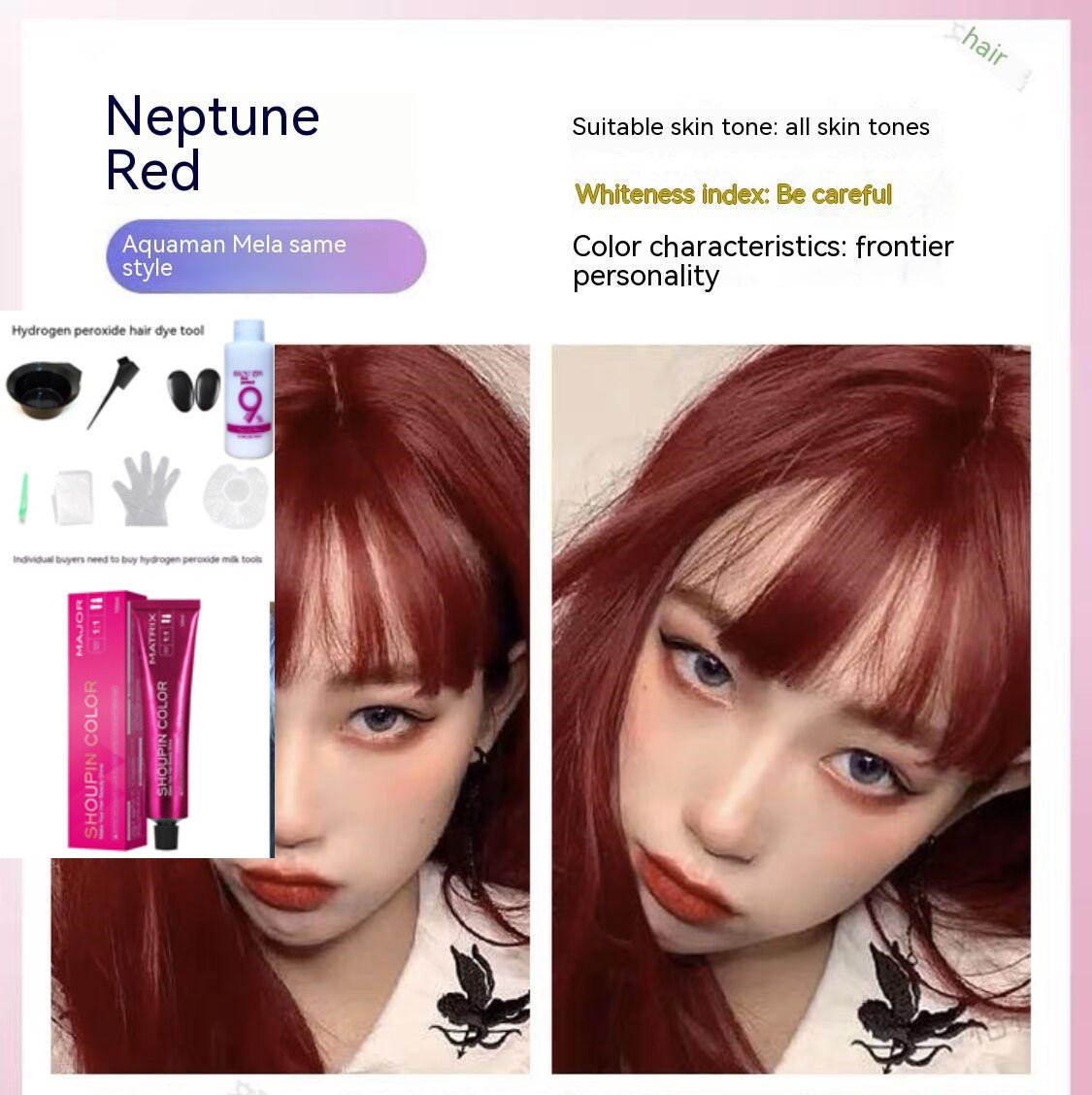 Ammonia-free Hair Color Paste Monochrome Paste Cover White Hair Multi-segment Color One-step Black Tea Gray Blue Black Hair Dye Ammonia-free Hair Color Paste Monochrome Paste Cover White Hair Multi-segment Color One-step Black Tea Gray Blue Black Hair Dye