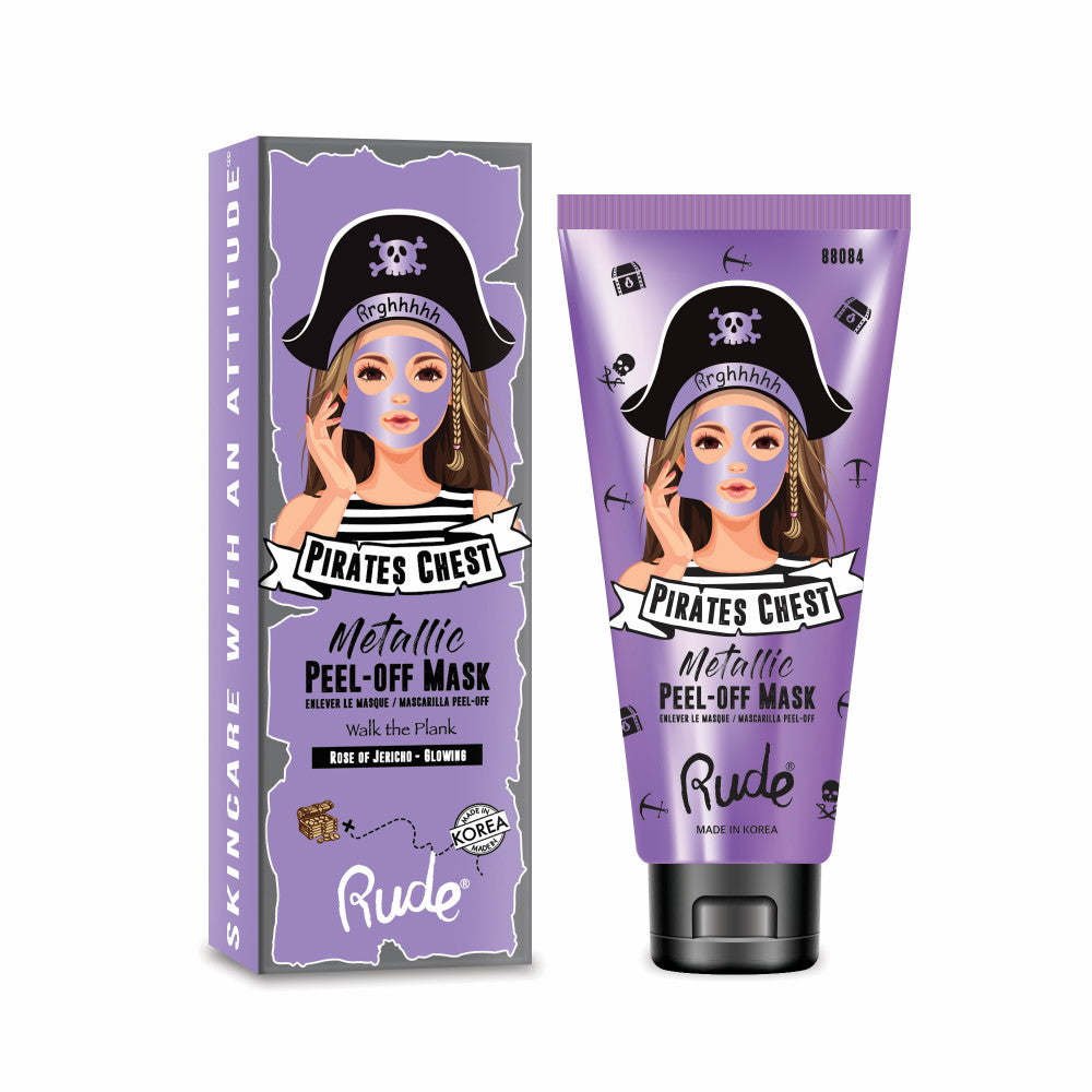 RUDE Pirate's Chest Metallic Peel-off Mask RUDE Pirate's Chest Metallic Peel-off Mask