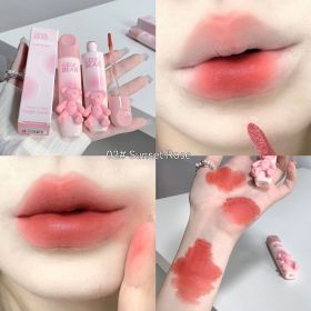 Tender Color Lip Lacquer Soft Fog Matte (Option: 02 Sunset Rose)